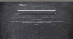Desktop Screenshot of communication.kalifeye.com